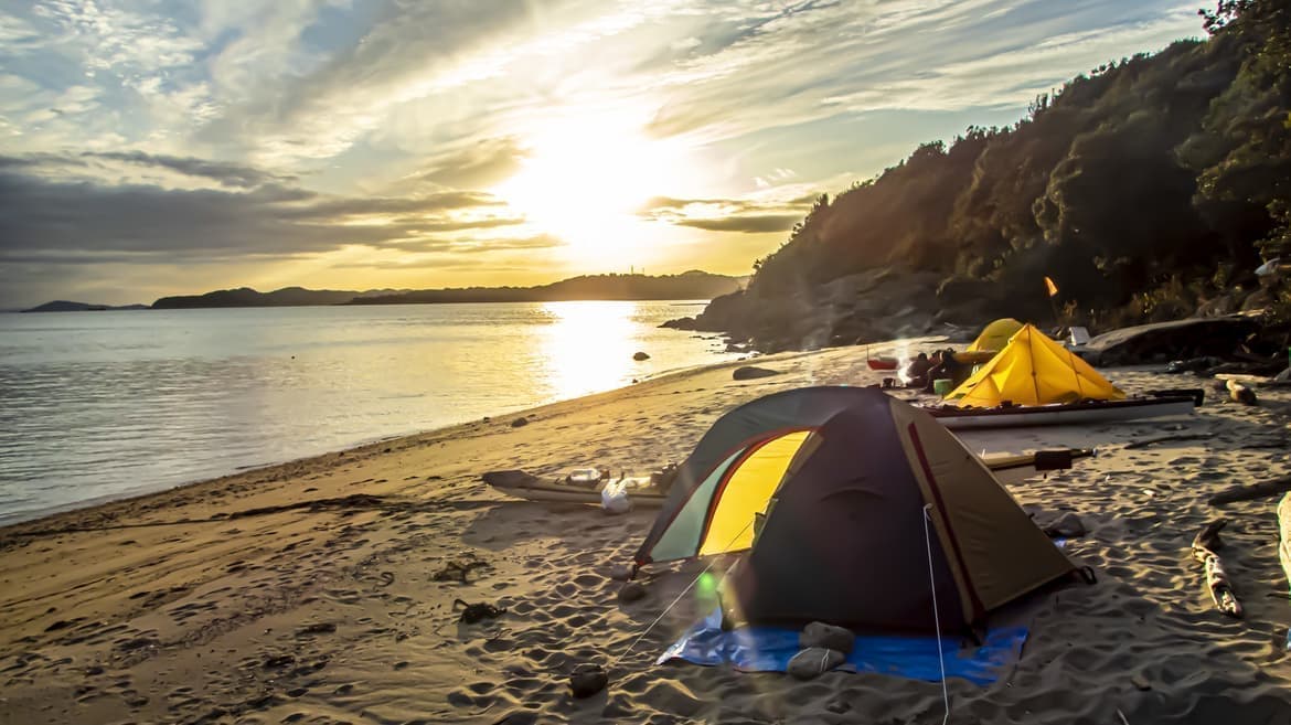 岡山県瀬戸内市牛窓町のペンションくろしお丸のオーナーとキャンプ